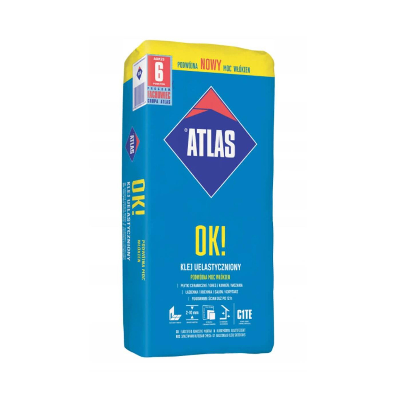 Klej Uelastyczniony Ok 25Kg Atlas Klej Uelastyczniony Ok 25Kg Atlas