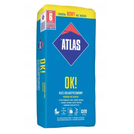 Klej Uelastyczniony Ok 25Kg Atlas
