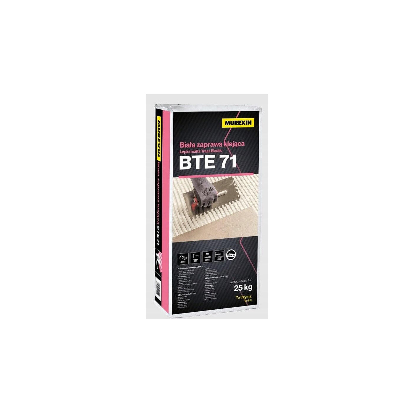 Zaprawa Klejowa Trass Elastic BTE 71 25 kg Murexin Zaprawa Klejowa Trass Elastic BTE 71 25 kg Murexin