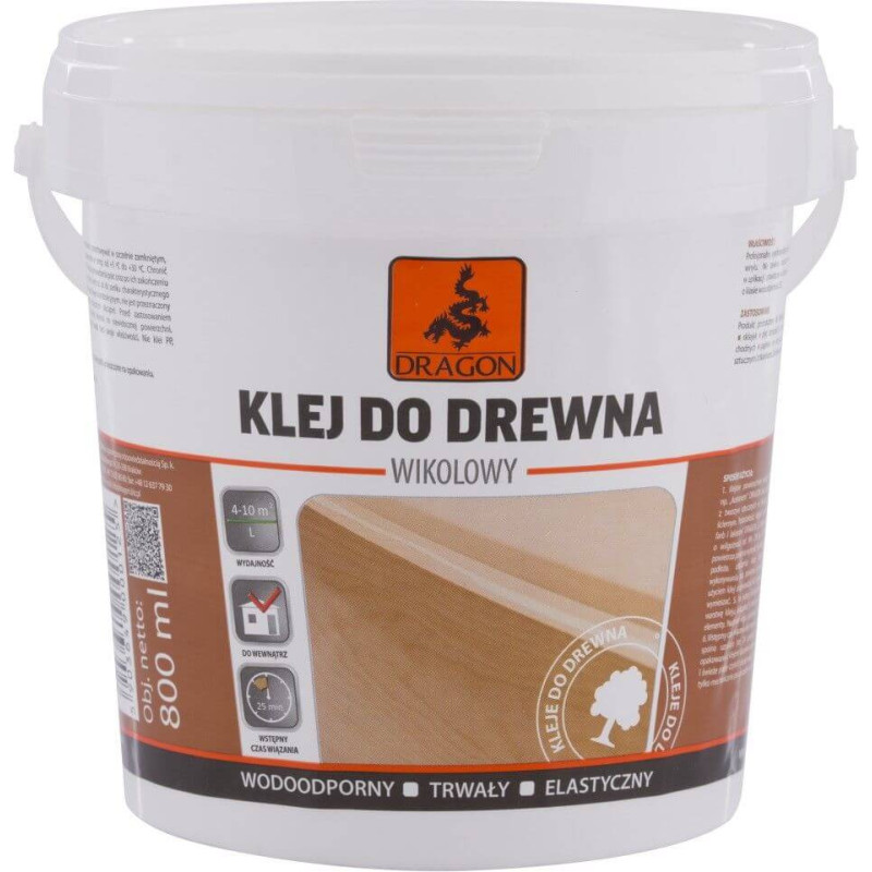 Klej Do Drewna Wikol 5 kg Dragon Klej Do Drewna Wikol 5 kg Dragon