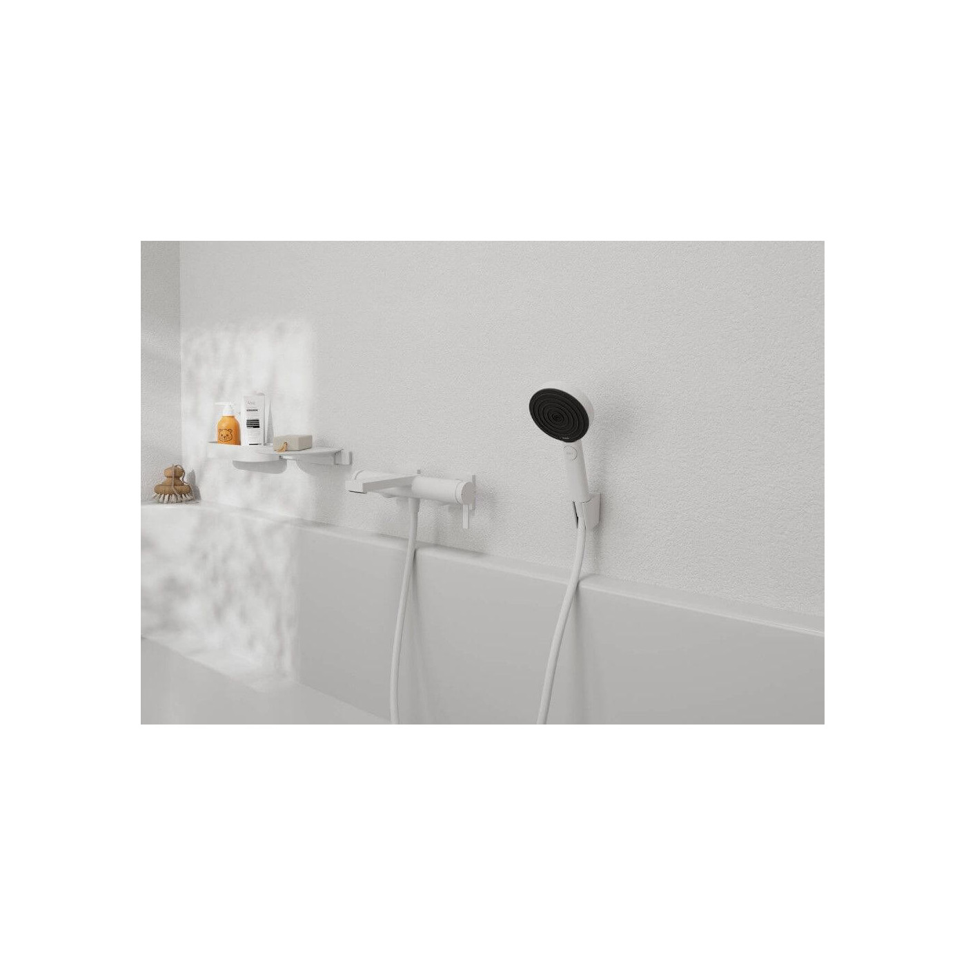 Bateria Wannowa Tecturis E Biały Mat 73420700 Hansgrohe Bateria Wannowa Tecturis E Biały Mat 73420700 Hansgrohe