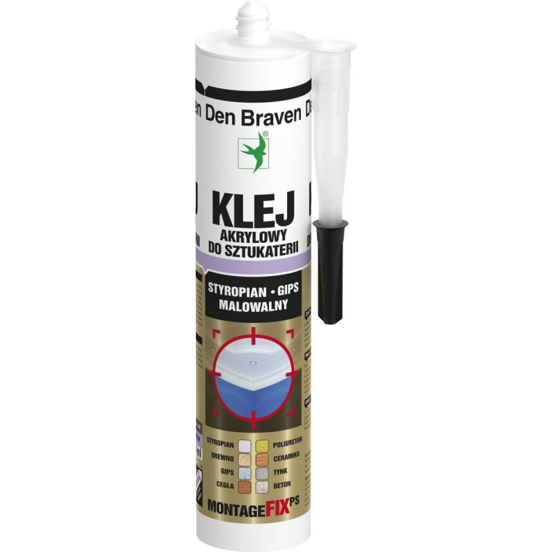 Klej Montagefix-PS 300 ml Den Braven Klej Montagefix-PS 300 ml Den Braven