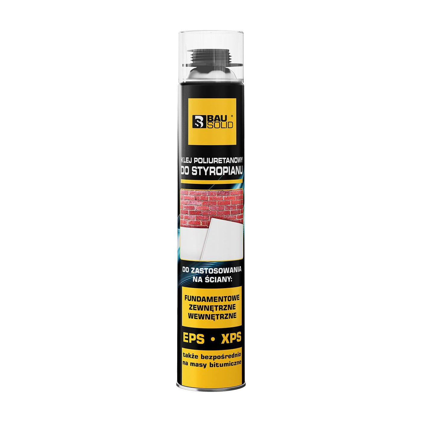 Klej Poliuretanowy Do Styropianu 750 ml Bausolid Klej Poliuretanowy Do Styropianu 750 ml Bausolid