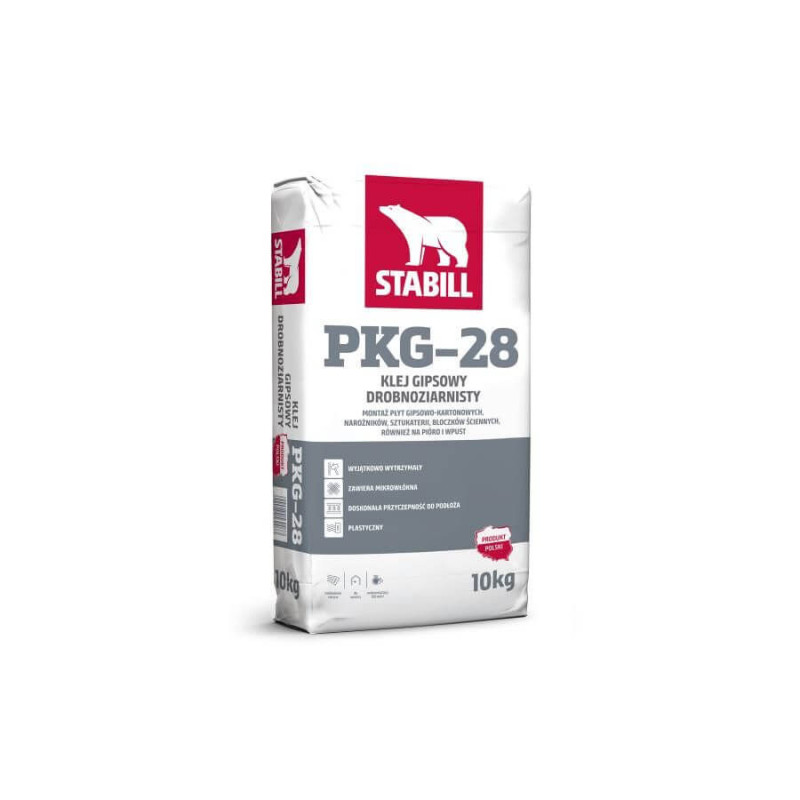 Klej Gipsowy Pkg-28 10Kg Stabill Klej Gipsowy Pkg-28 10Kg Stabill