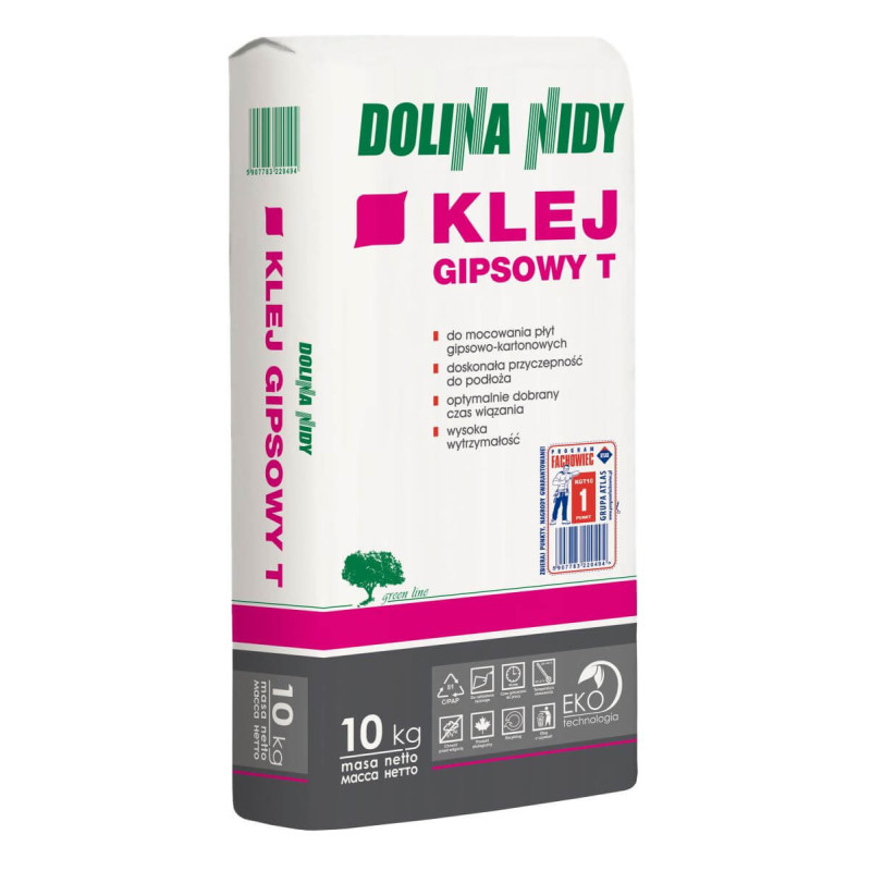 Klej Gipsowy T 10Kg Dolina Nidy Klej Gipsowy T 10Kg Dolina Nidy