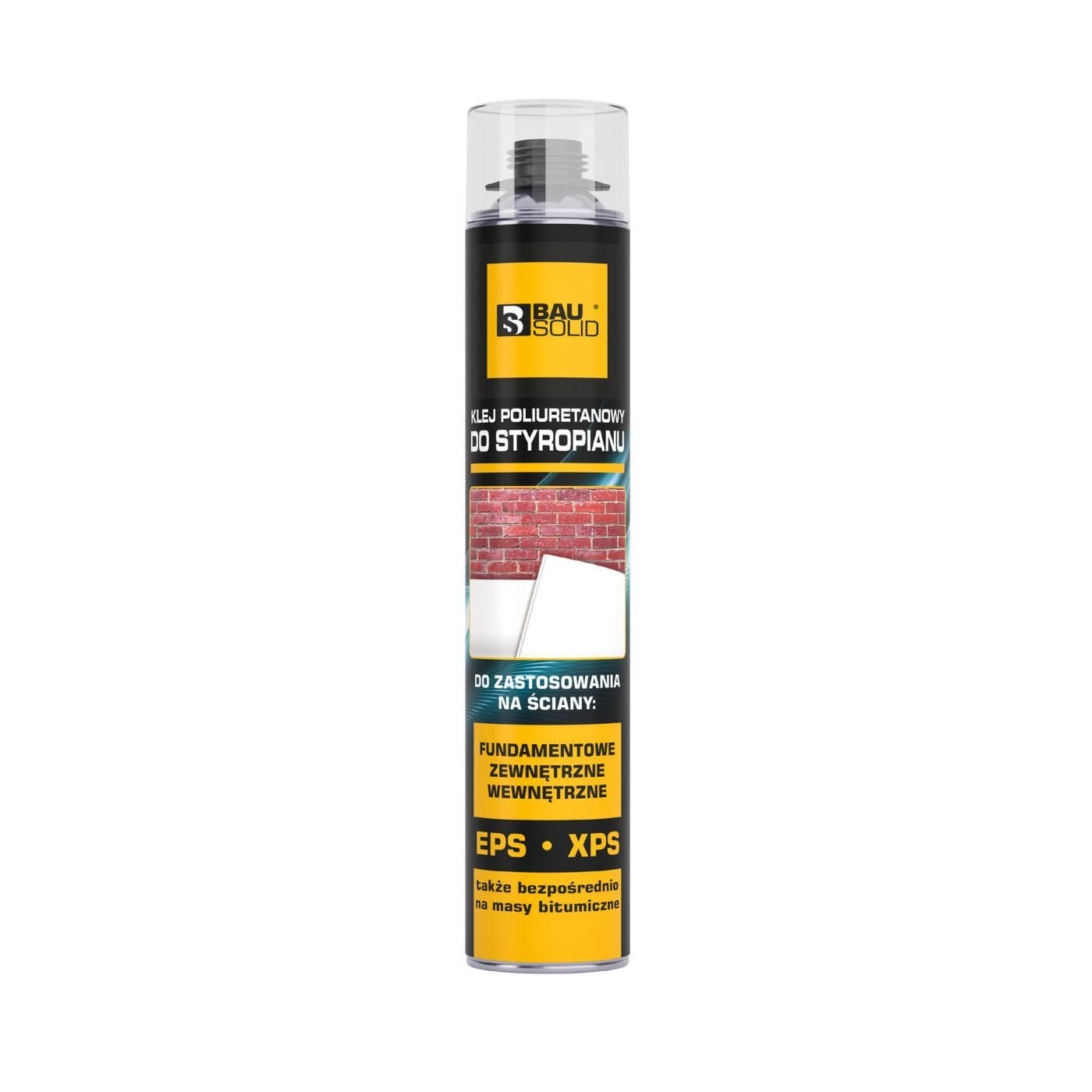 Klej Poliuretanowy Do Styropianu 750ml Bausolid Klej Poliuretanowy Do Styropianu 750ml Bausolid