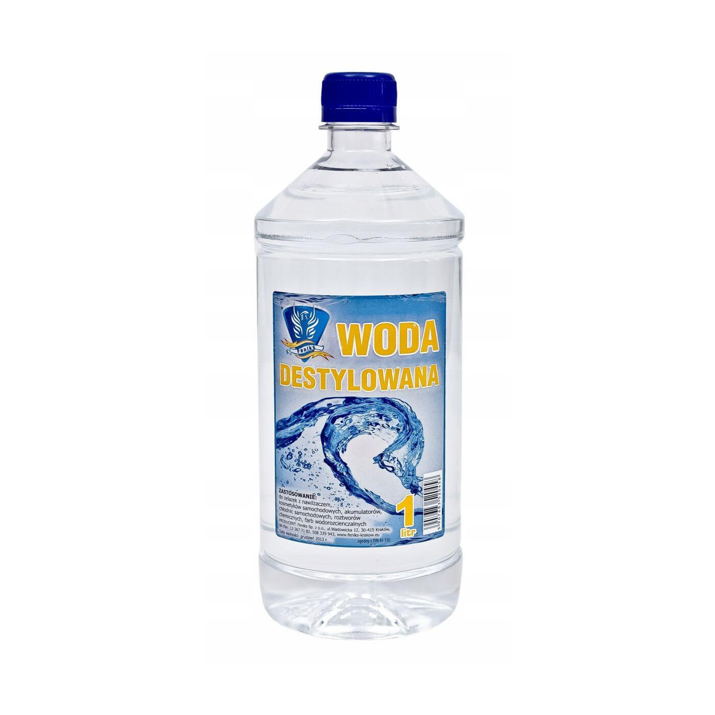 Woda Destylowana 1L Feniks Woda Destylowana 1L Feniks
