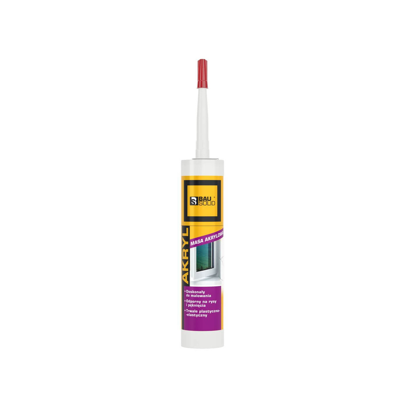 Akryl Biały 280 ml Bausolid Akryl Biały 280 ml Bausolid
