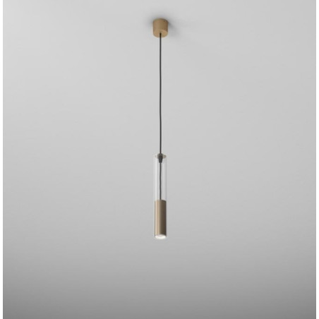 Lampa Wisząca Modern Glass Min 28 TP LED Złoty 59877-M930-WG-00-19 Aqform