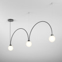 Lampa Wisząca Flying Ball ARC WP x3 Led Czarny 59866-L940-D0-00-12 Aqform Lampa Wisząca Flying Ball ARC WP x3 Led Czarny 59866-L940-D0-00-12 Aqform