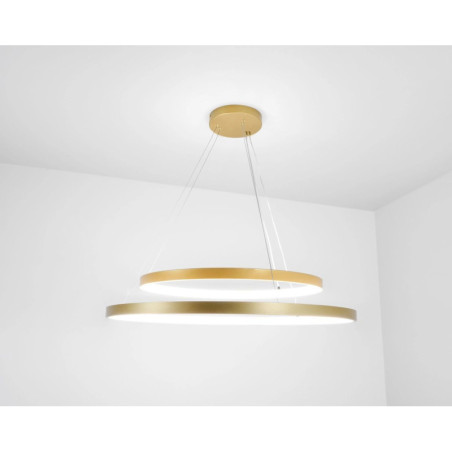 Lampa Wisząca Aplis II Gold 3000K 128203 Aio