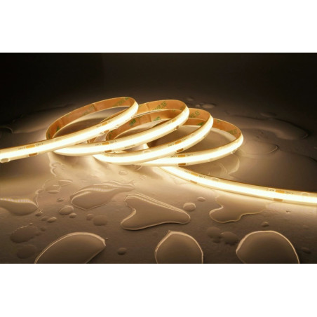 Taśma LED COB 4000K 480 LED 10W 950lm IP65 24V zoomLED