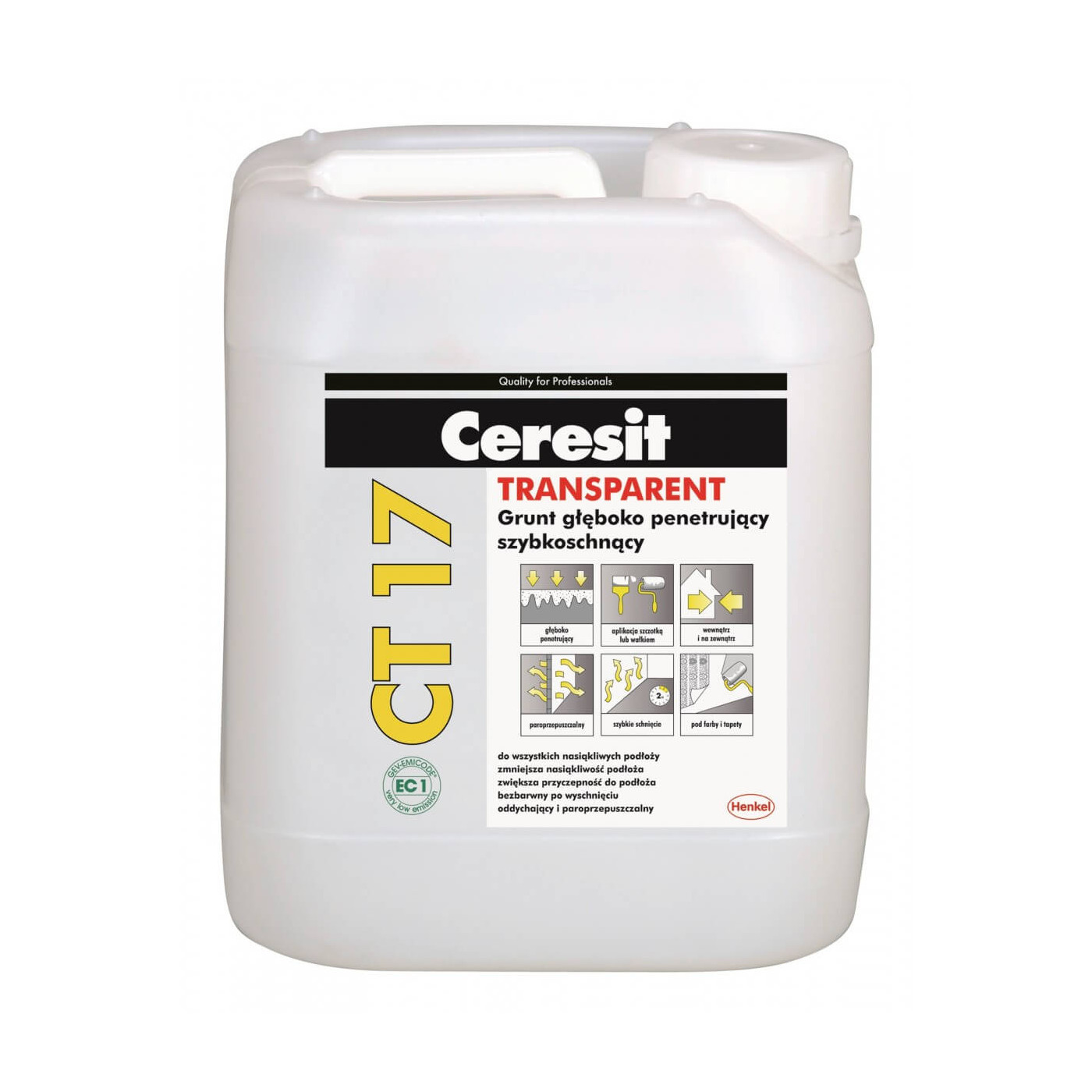 Grunt Głęboko Penetrujący Bezrozpuszczalnikowy CT 17 5 l Grunt Głęboko Penetrujący Bezrozpuszczalnikowy CT 17 5 l