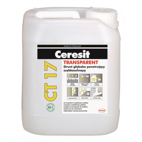 Grunt Głęboko Penetrujący Bezrozpuszczalnikowy CT 17 2 l Ceresit