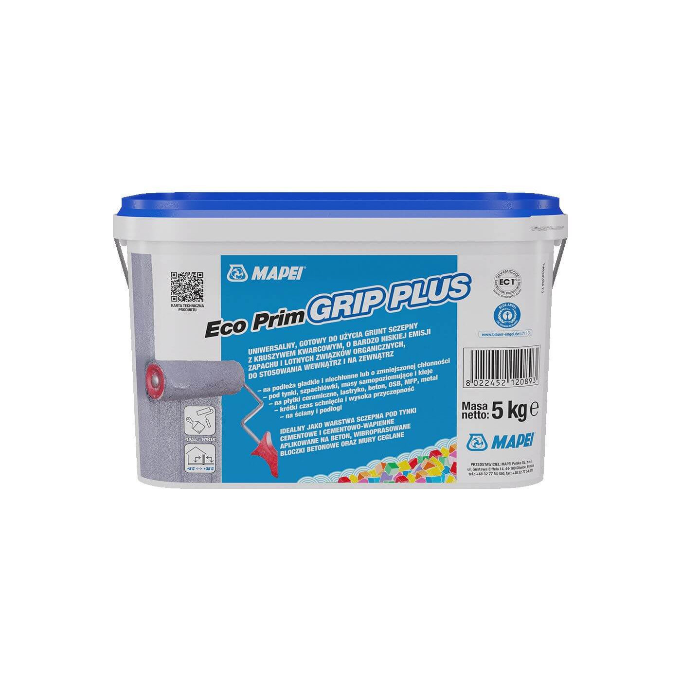 Grunt Eco Prim Grip Plus 5 kg Mapei Grunt Eco Prim Grip Plus 5 kg Mapei