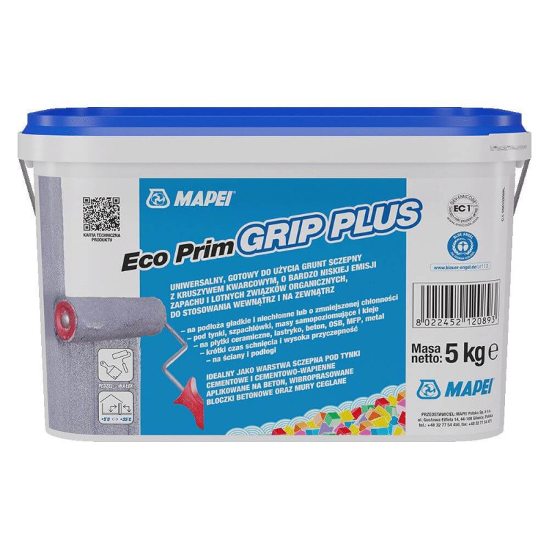 Grunt Eco Prim Grip Plus 5 kg Mapei Grunt Eco Prim Grip Plus 5 kg Mapei