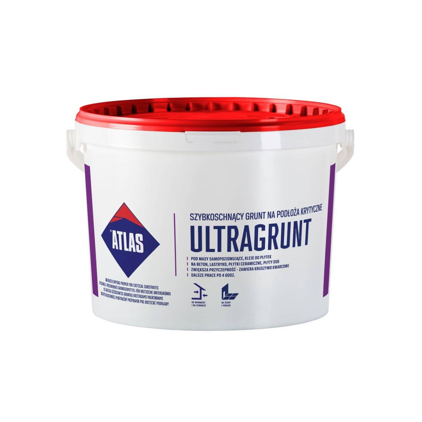 Ultragrunt Na Krytyczne Podłoża 5KG Atlas Ultragrunt Na Krytyczne Podłoża 5KG Atlas