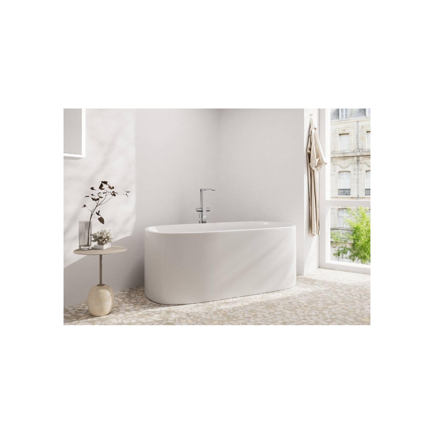 Bateria Wannowa Tecturis E Chrom 73445000 Hansgrohe Bateria Wannowa Tecturis E Chrom 73445000 Hansgrohe
