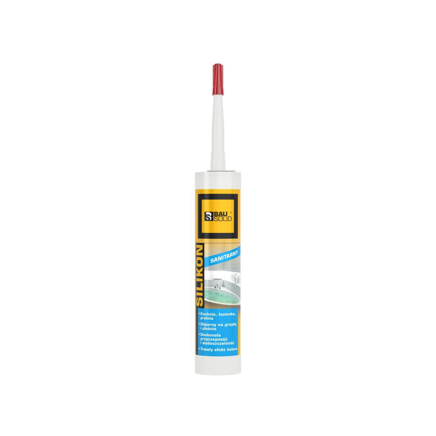 Bausolid Silikon Sanitarny Bezbarwny 280Ml Bausolid Silikon Sanitarny Bezbarwny 280Ml