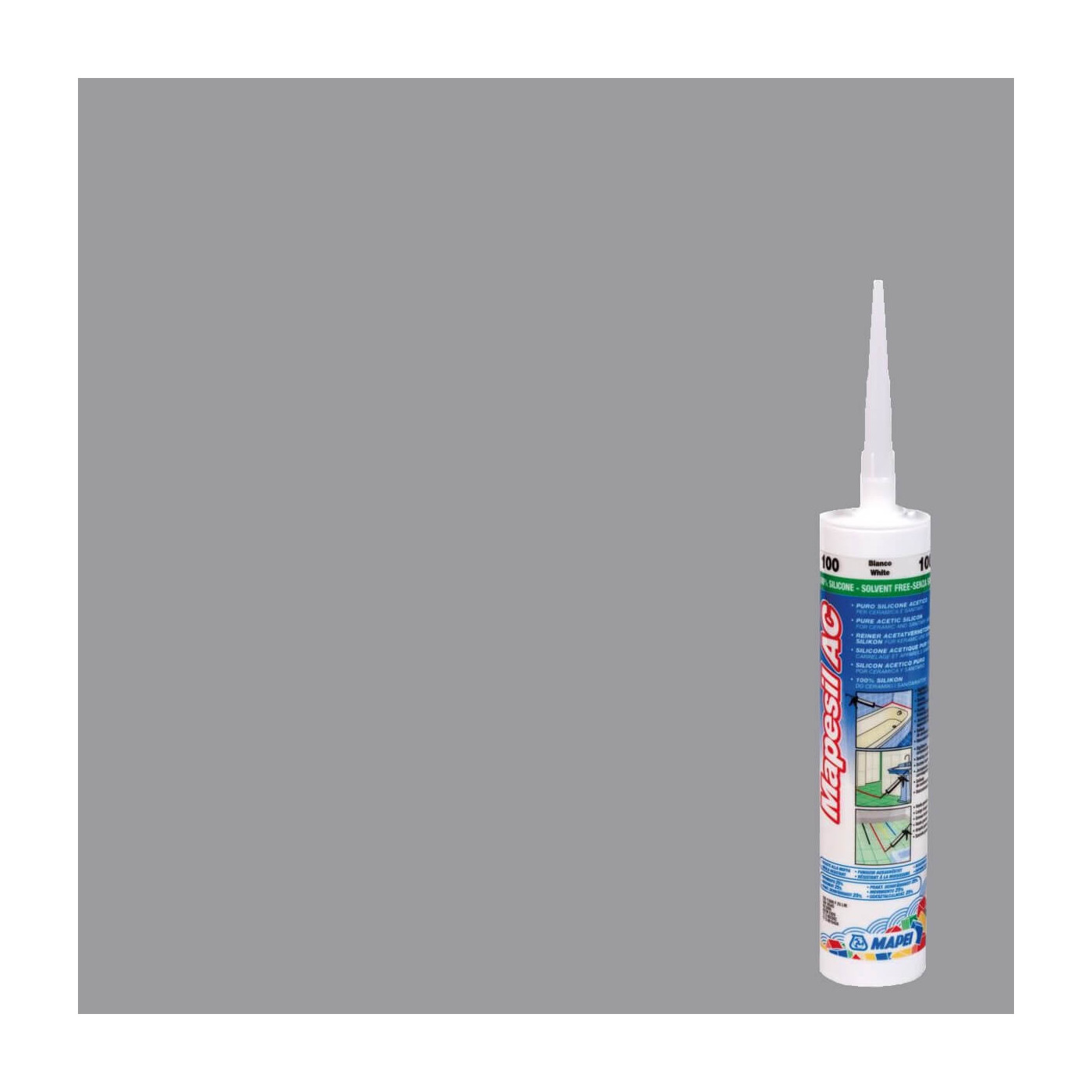 Silikon Mapesil AC Tytan 112 310 ml Mapei Silikon Mapesil AC Tytan 112 310 ml Mapei