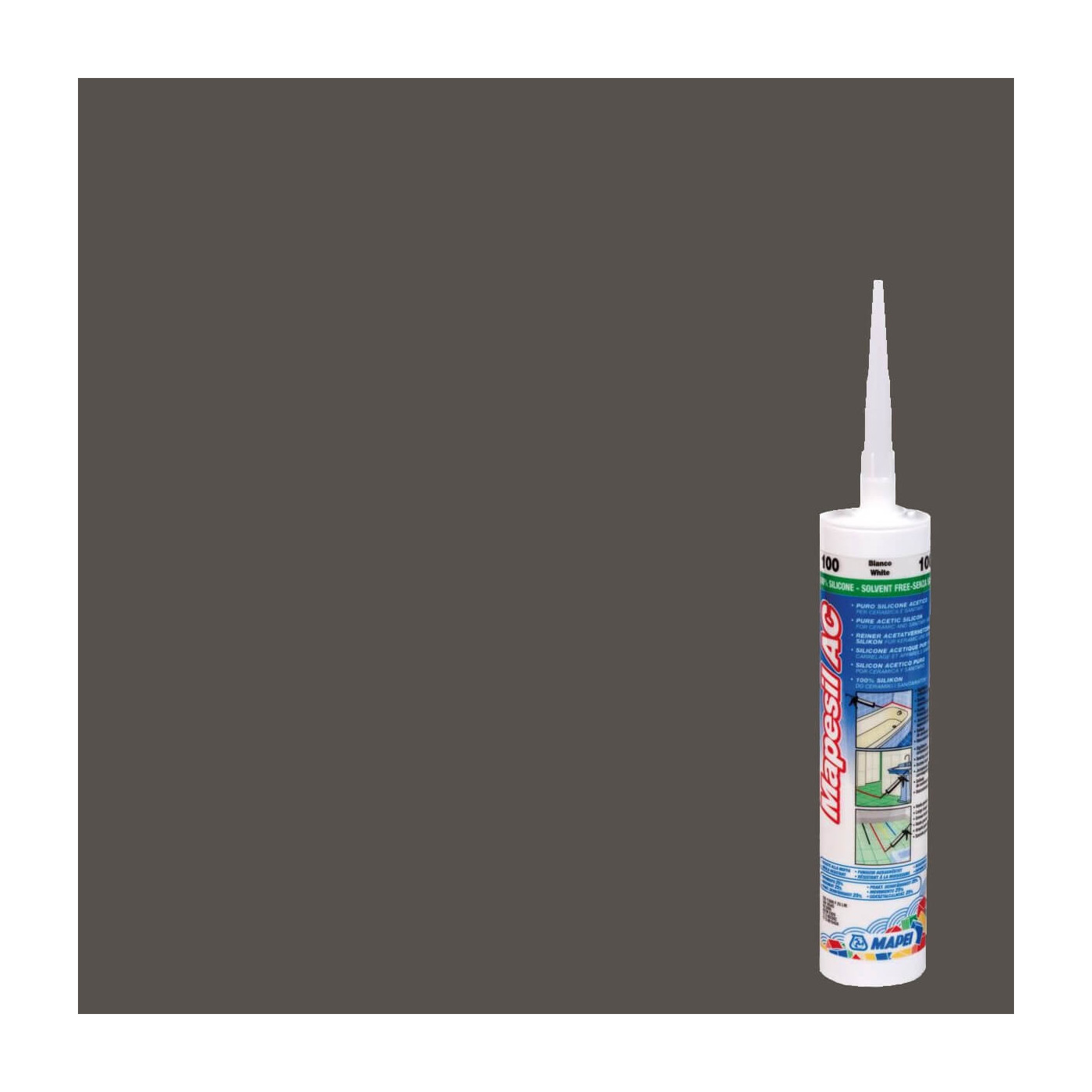 Silikon Mapesil AC Piasek Wulkaniczny 149 310 ml Mapei Silikon Mapesil AC Piasek Wulkaniczny 149 310 ml Mapei