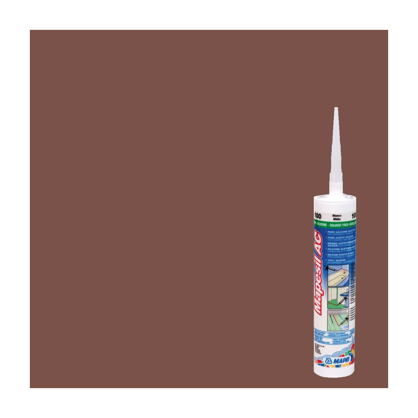 Silikon Mapesil AC Cynamon 143 310 ml Mapei Silikon Mapesil AC Cynamon 143 310 ml Mapei