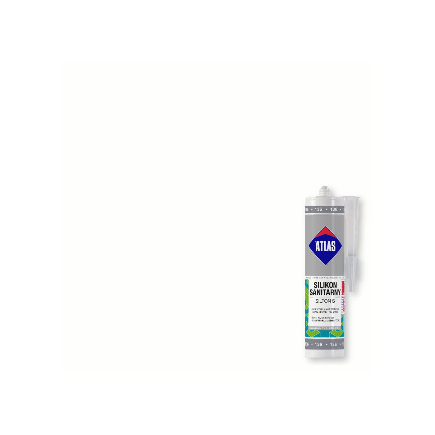 Silikon Sanitarny Silton S Biały 1 Atlas Silikon Sanitarny Silton S Biały 1 Atlas