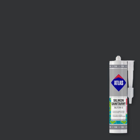 Silikon Sanitarny Silton S Czarny 204 Atlas