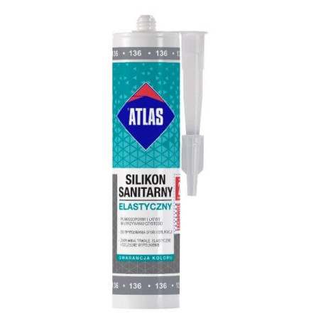 Silikon Sanitarny Elastyczny Latte 280 Ml Atlas