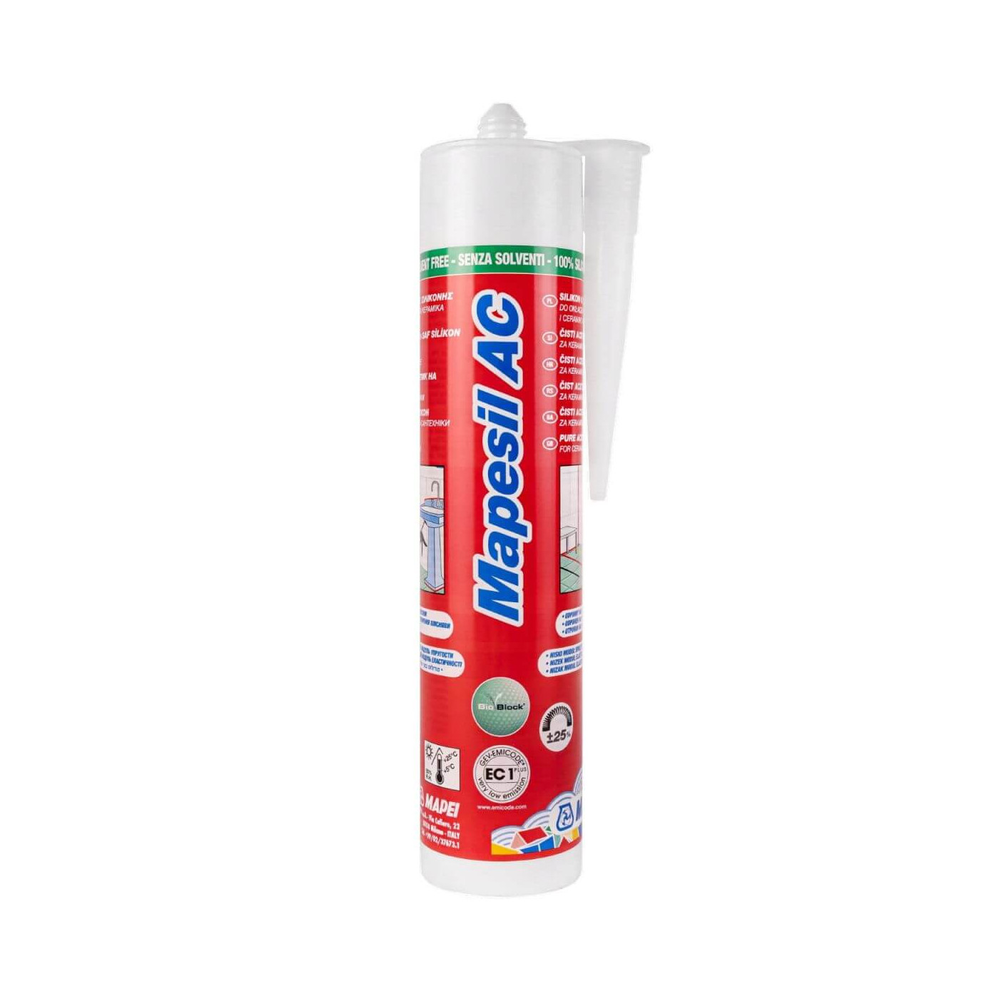 Silikon Mapesil AC 137 Karaibski 310 Ml Mapei Silikon Mapesil AC 137 Karaibski 310 Ml Mapei