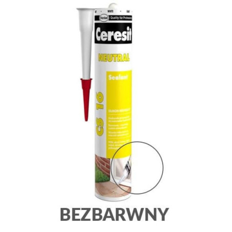 Silikon Bezbarwny CS 16 280 ml Ceresit