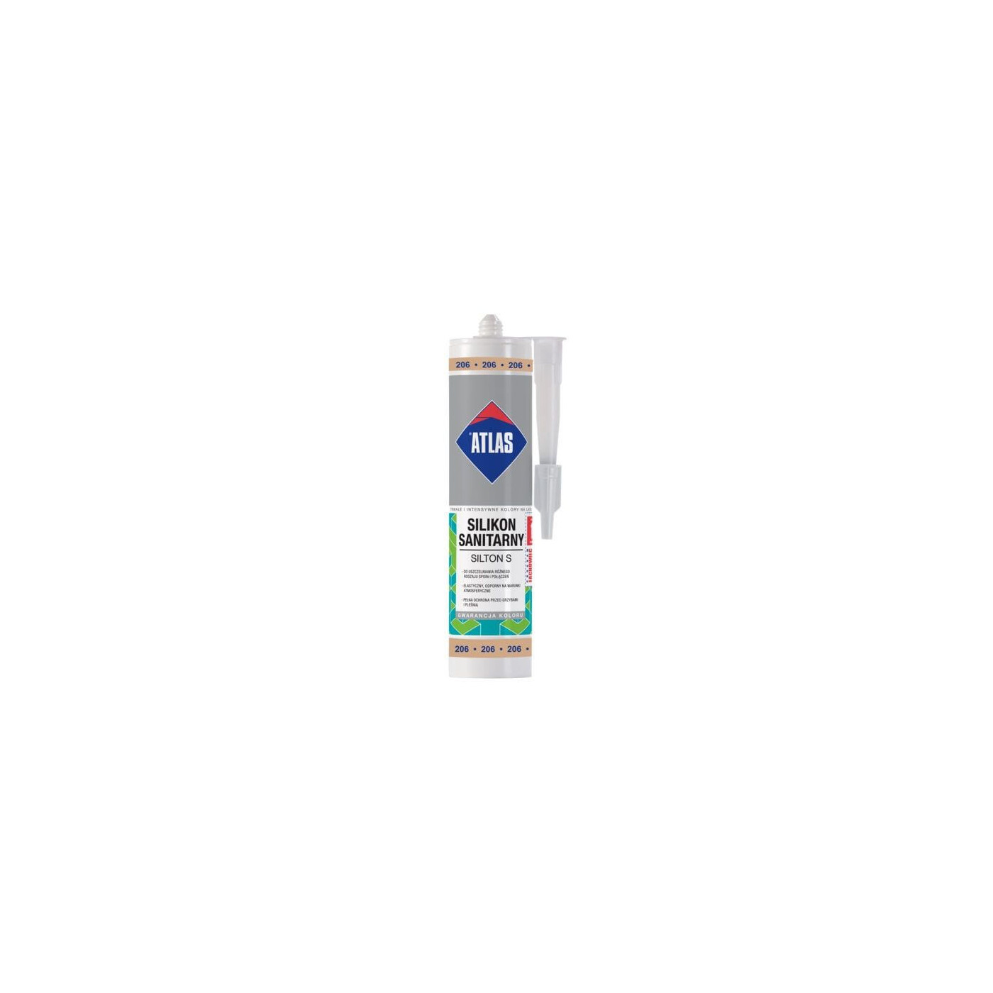 Silikon Sanitarny Silton S Cappucino 206 Atlas Silikon Sanitarny Silton S Cappucino 206 Atlas