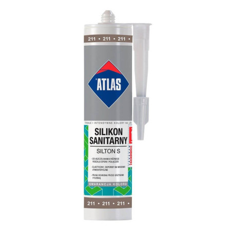 Silikon Sanitarny Silton S Cementowy 211 Atlas