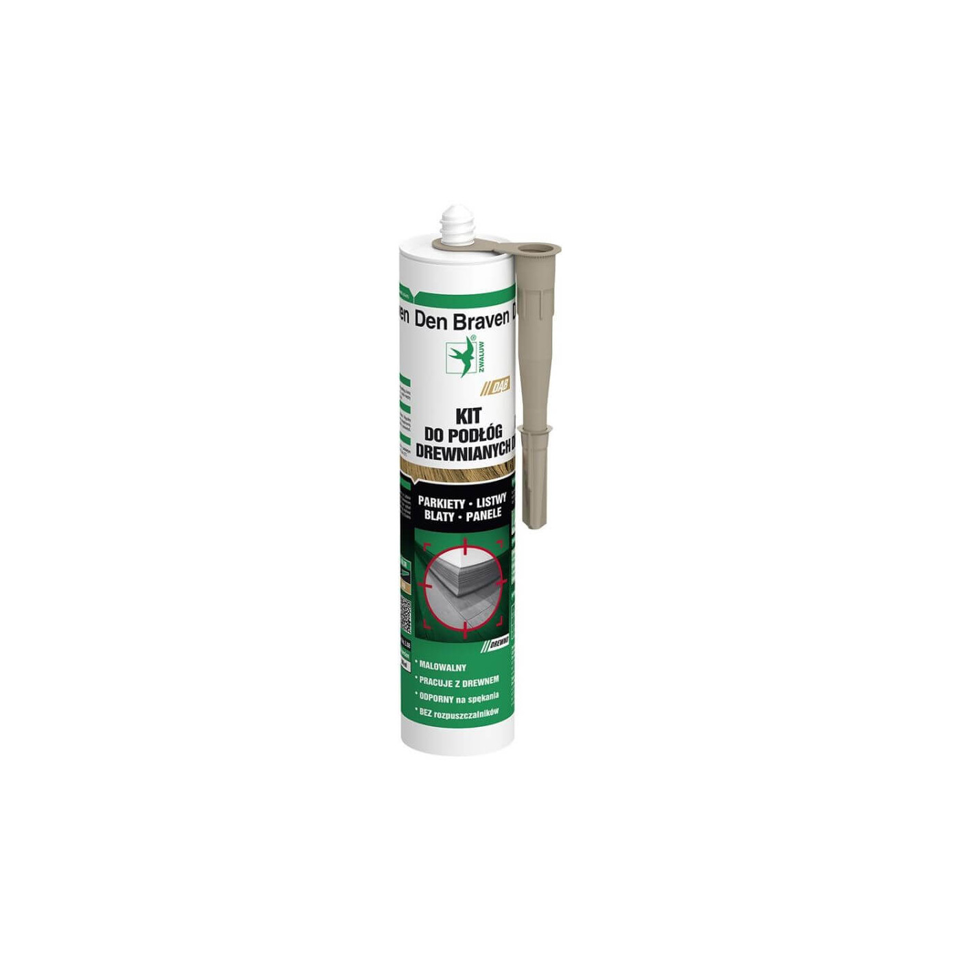 Kit Do Podłóg Drewnianych Parquet-Seal Dąb 280 ml Den Braven Kit Do Podłóg Drewnianych Parquet-Seal Dąb 280 ml Den Braven