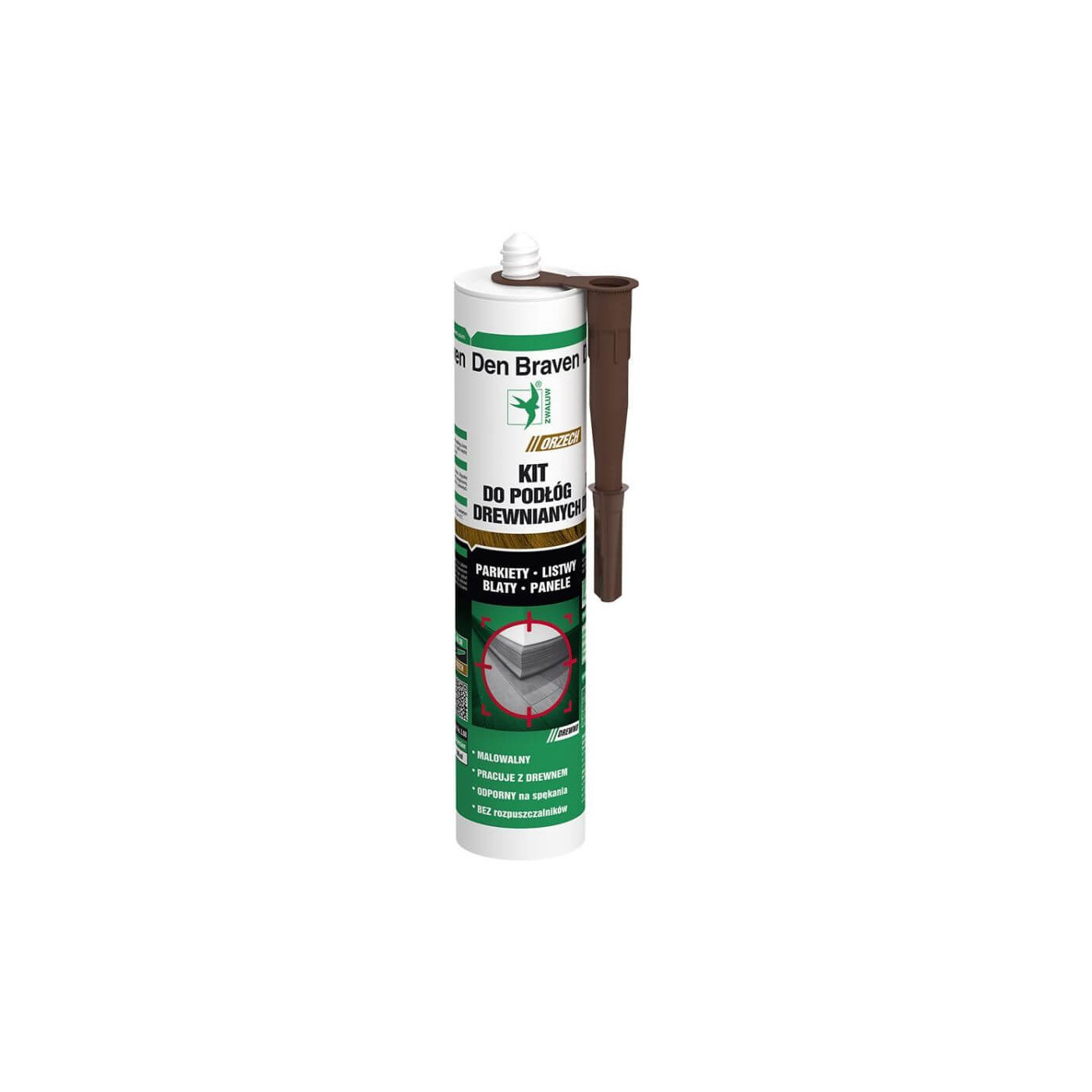Kit Do Podłóg Drewnianych Parquet-Seal Orzech 280 ml Den Braven Kit Do Podłóg Drewnianych Parquet-Seal Orzech 280 ml Den Braven