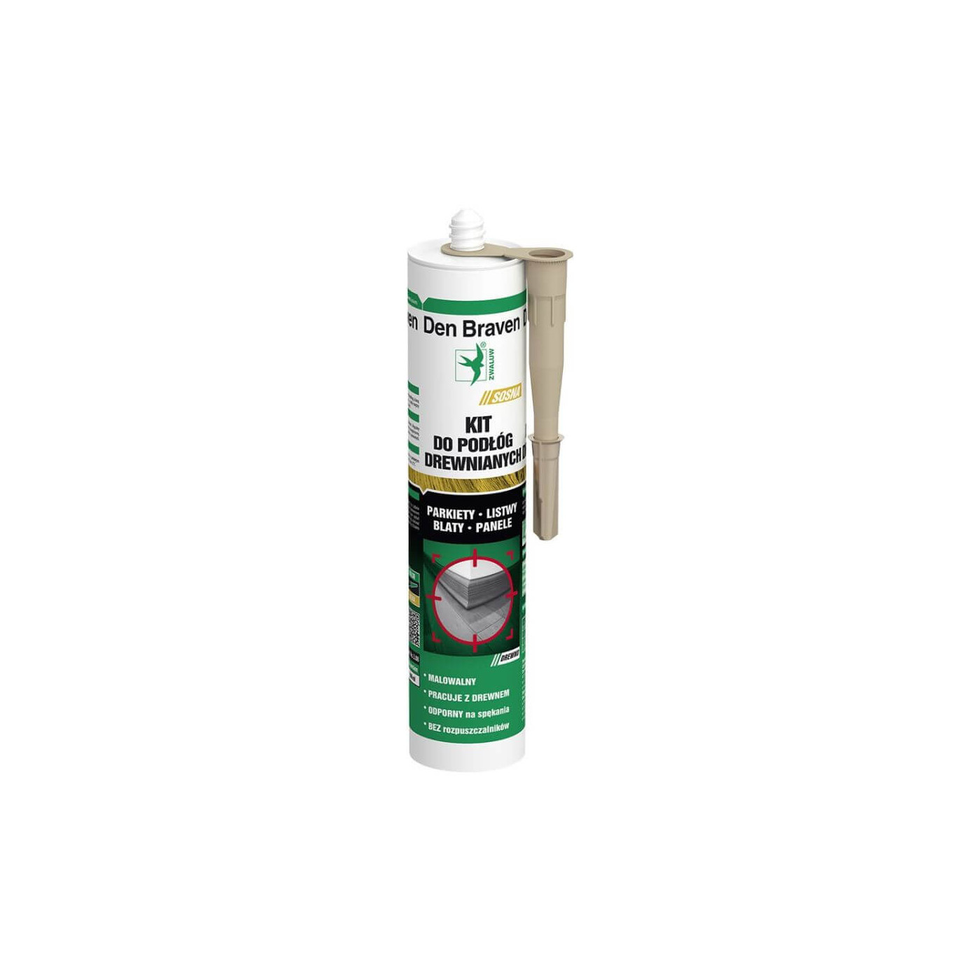 Kit Do Podłóg Drewnianych Parquet-Seal Sosna 280 ml Den Braven Kit Do Podłóg Drewnianych Parquet-Seal Sosna 280 ml Den Braven