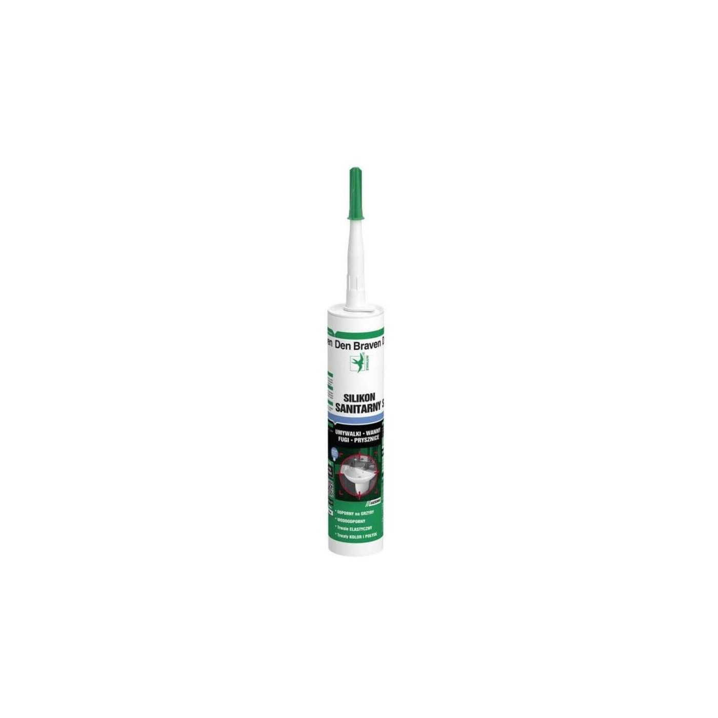 Silikon Sanitarny Bostik Brązowy 280 ml 617020 Den Braven Silikon Sanitarny Bostik Brązowy 280 ml 617020 Den Braven