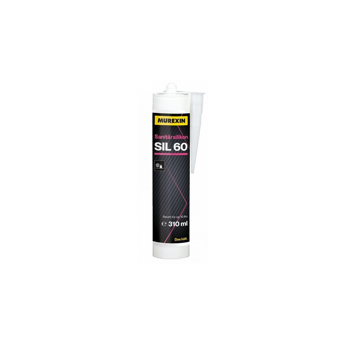 Silikon Sanitarny SIL 60 Premium Piaskowy 310 ml Murexin Silikon Sanitarny SIL 60 Premium Piaskowy 310 ml Murexin