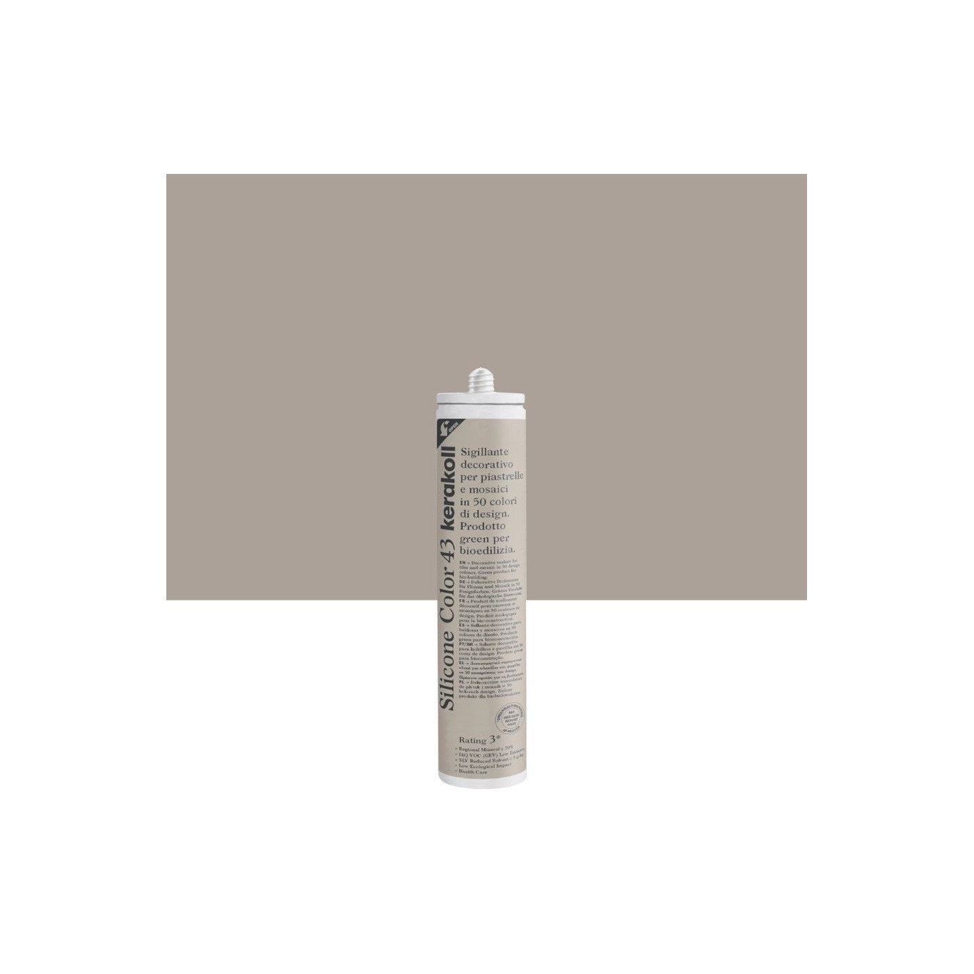 Uszczelniacz Do Płytek Silicone Color 43 310 ml Kerakoll Uszczelniacz Do Płytek Silicone Color 43 310 ml Kerakoll