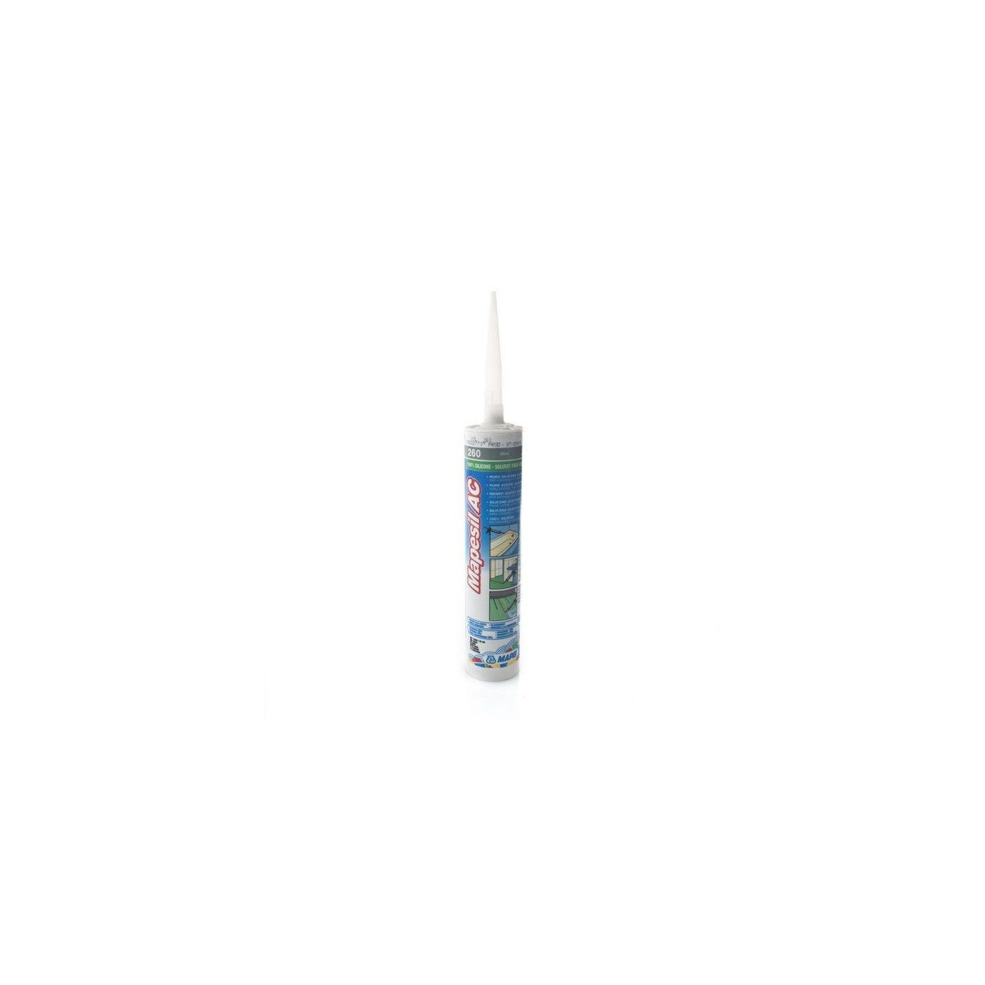 Silikon Mapesil AC Oliwka 260 310 ml Mapei Silikon Mapesil AC Oliwka 260 310 ml Mapei