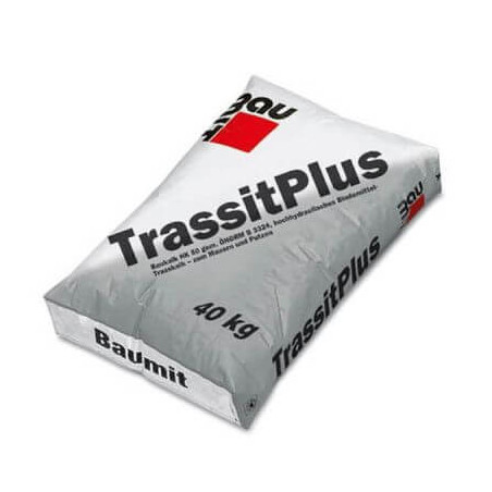 Wapno Hydrauliczne Tarasowe Trassitplus 40 Kg Baumit