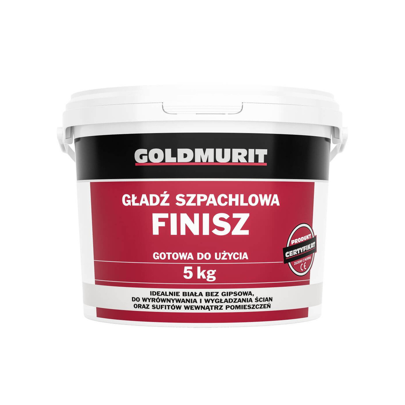 Gładź Szpachlowa 5kg Goldmurit Finish Gładź Szpachlowa 5kg Goldmurit Finish