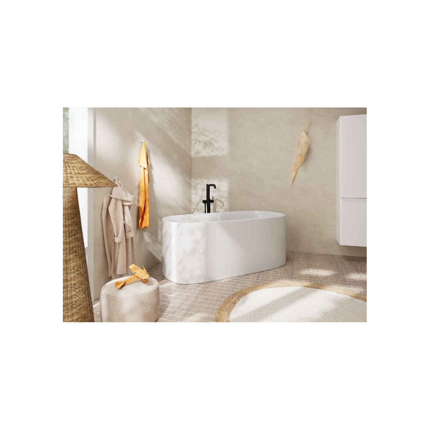 Bateria Wannowa Tecturis S Czarny Mat 73440670 Hansgrohe Bateria Wannowa Tecturis S Czarny Mat 73440670 Hansgrohe
