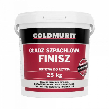 Gładź Szpachlowa 25kg Goldmurit Finish