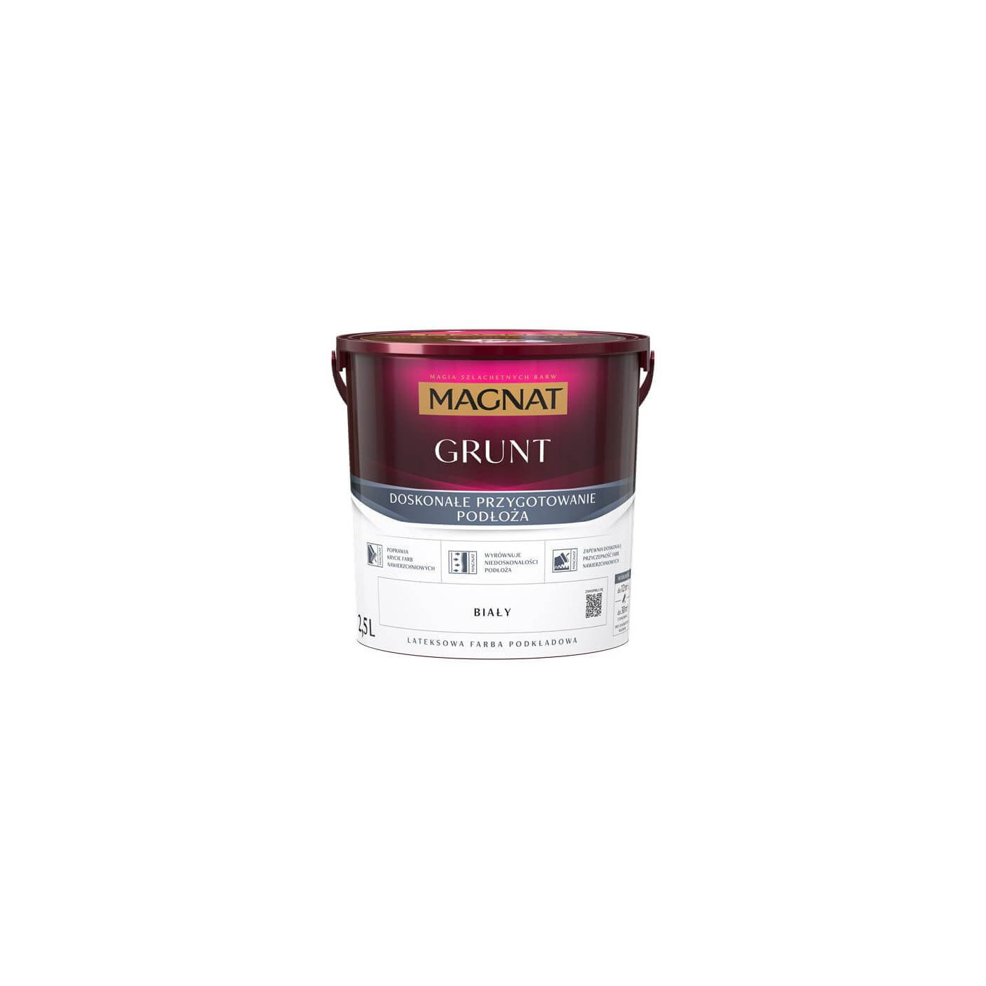 Grunt Pod Farby Ceramiczne i Lateksowe Magnat 2,5L Grunt Pod Farby Ceramiczne i Lateksowe Magnat 2,5L
