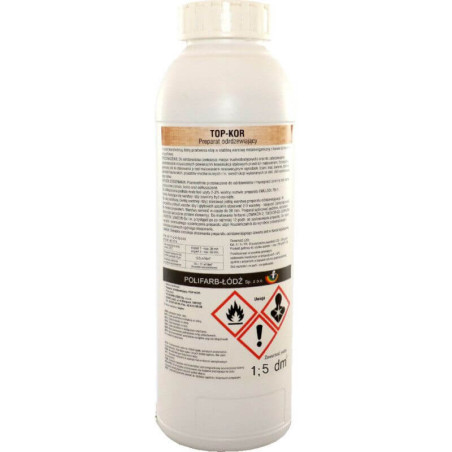 Preparat Odrdzewiający TOP-KOR 5L Polifarb Łódź