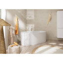 Bateria Wannowa Tecturis S Biały Mat 73440700 Hansgrohe Bateria Wannowa Tecturis S Biały Mat 73440700 Hansgrohe