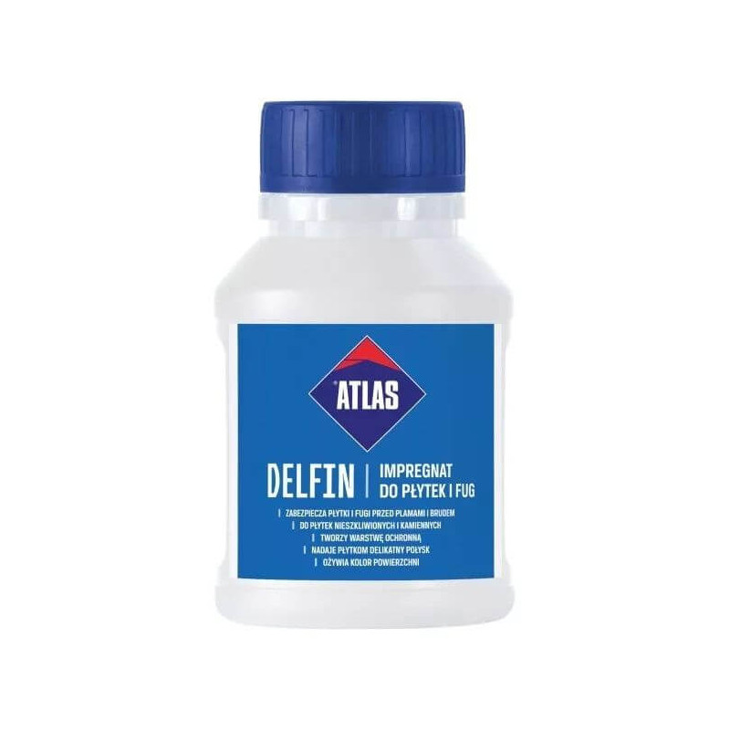 Impregnat Do Płytek Delfin 0,25 kg Atlas Impregnat Do Płytek Delfin 0,25 kg Atlas