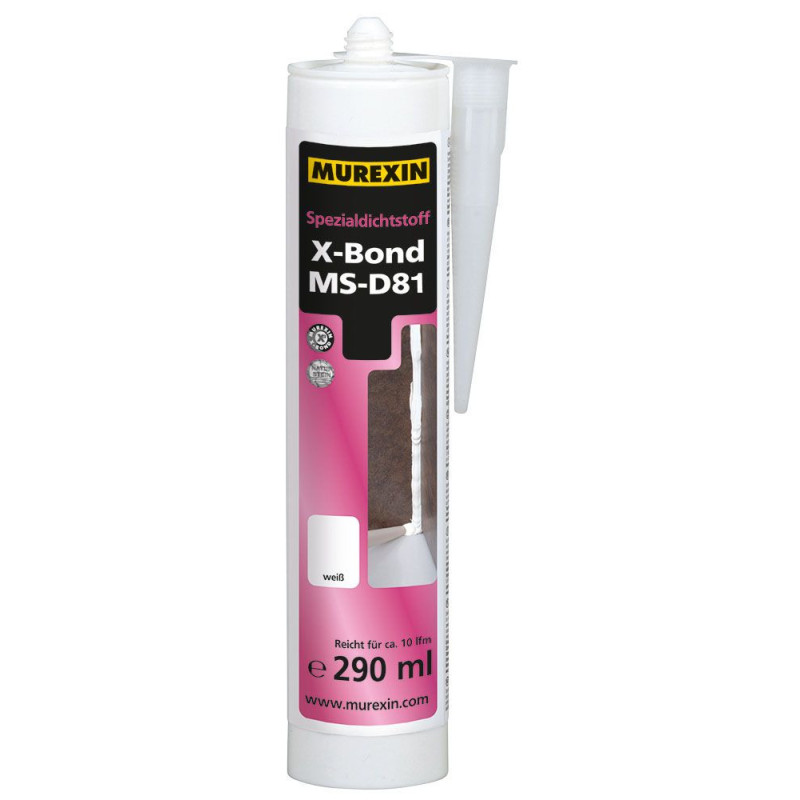 Uszczelniacz Specjalny X-Bond MS-D81 Szary 290 ml Murexin Uszczelniacz Specjalny X-Bond MS-D81 Szary 290 ml Murexin