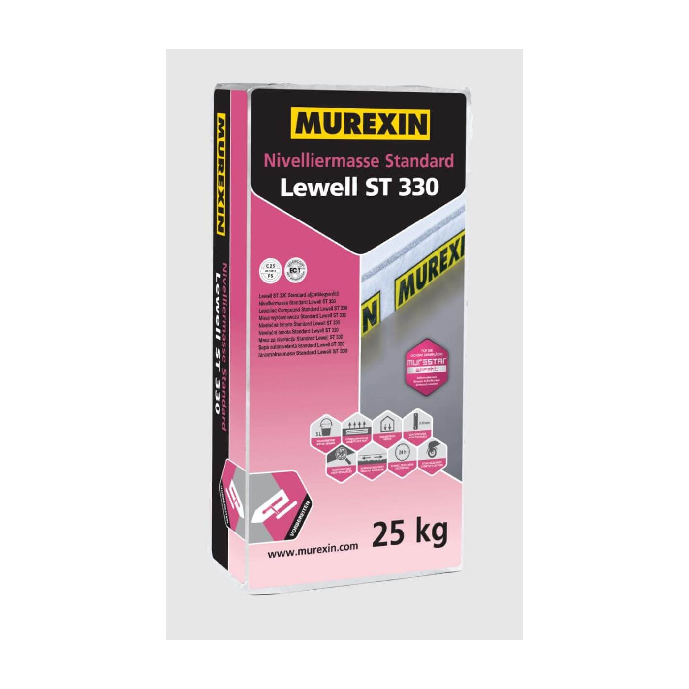 Masa Samopoziomująca ST330 25 kg Murexin Masa Samopoziomująca ST330 25 kg Murexin